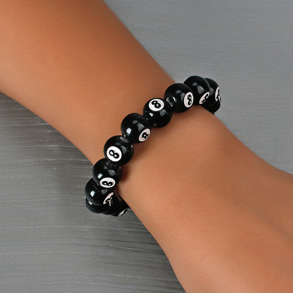 8-Ball Bead Bracelet 🎱 - GRISÉ NYC 2