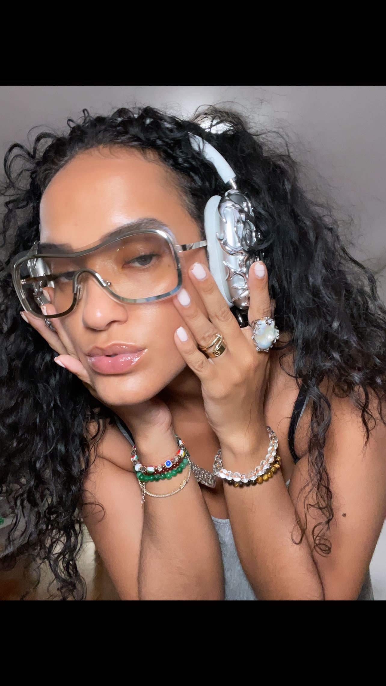 90’s Futuristic Sunglasses - GRISÉ NYC 1