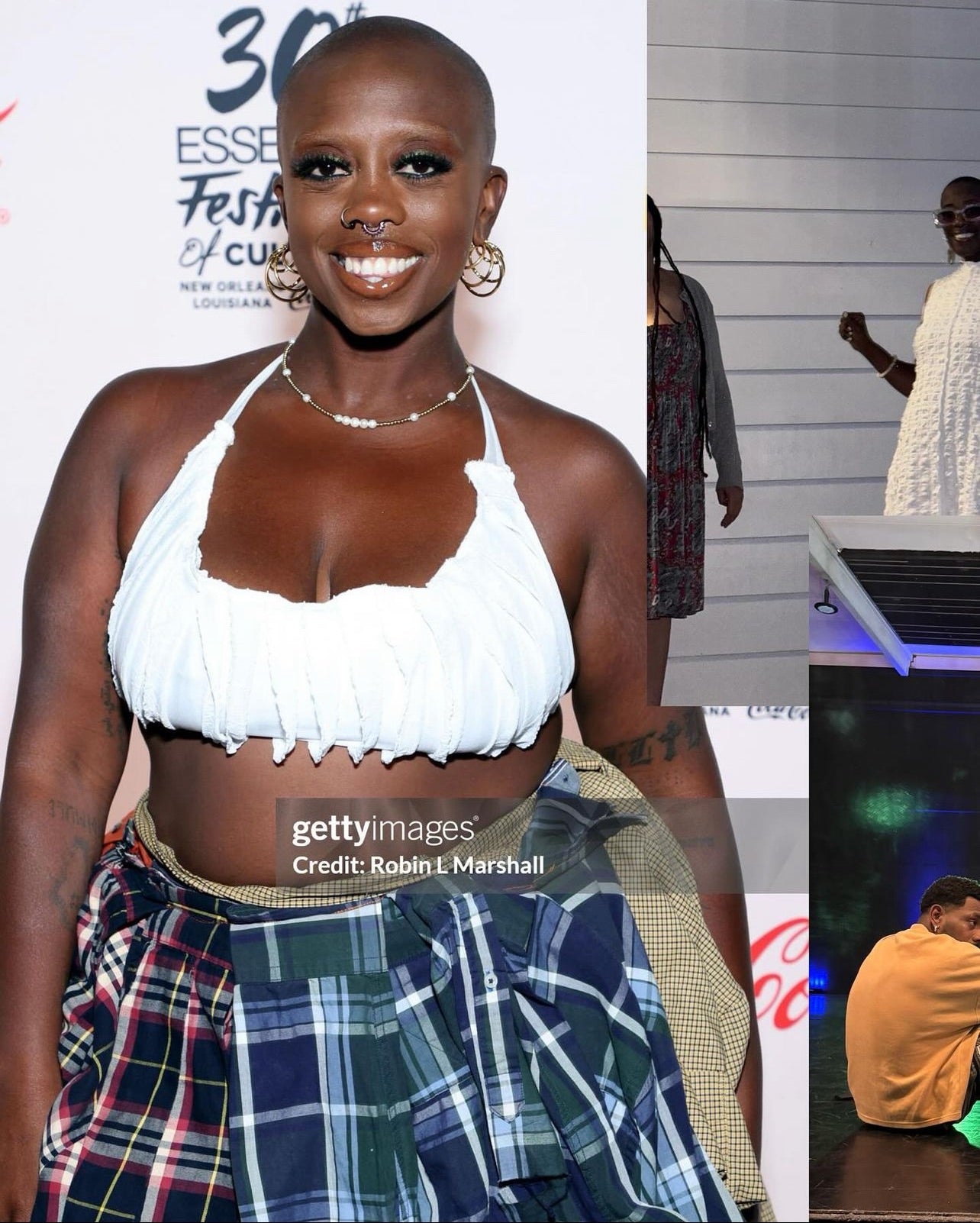 3D Sphere 18k Gold Hoop Earrings - GRISÉ NYC 3