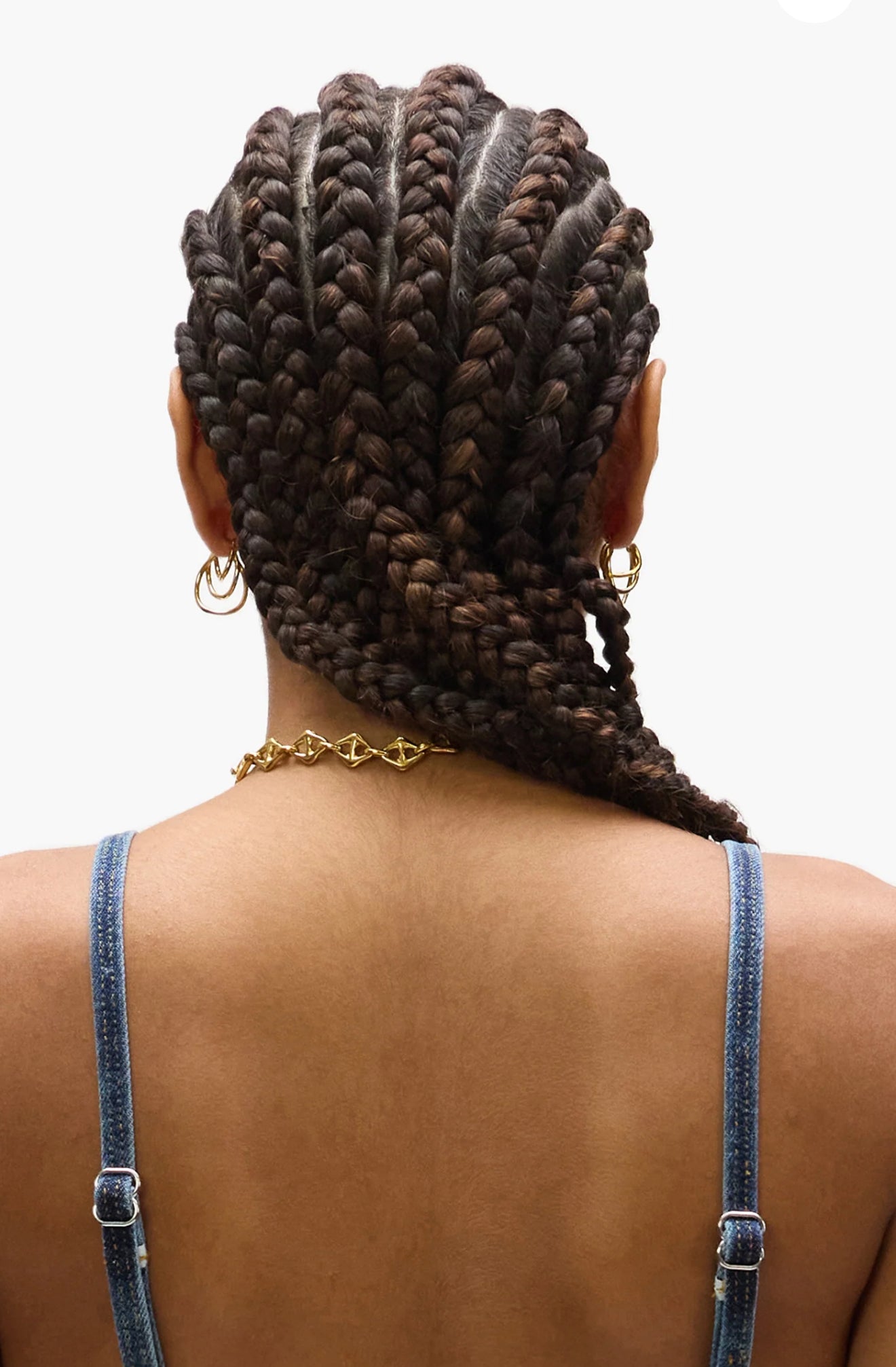 Irregular Triple Layer 18k Gold Earrings - GRISÉ NYC 4