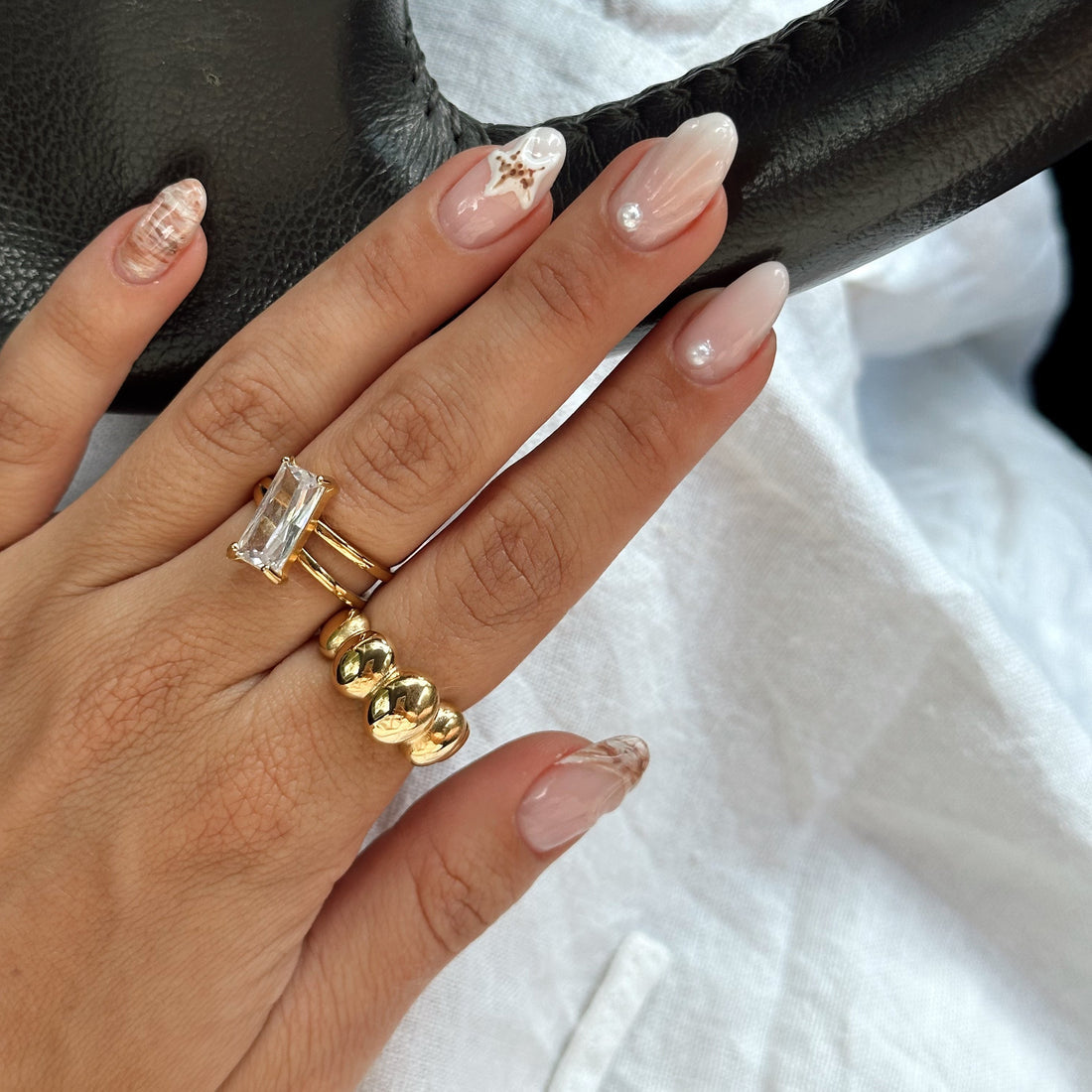 Bubble Band 18k Gold Ring - GRISÉ NYC 2