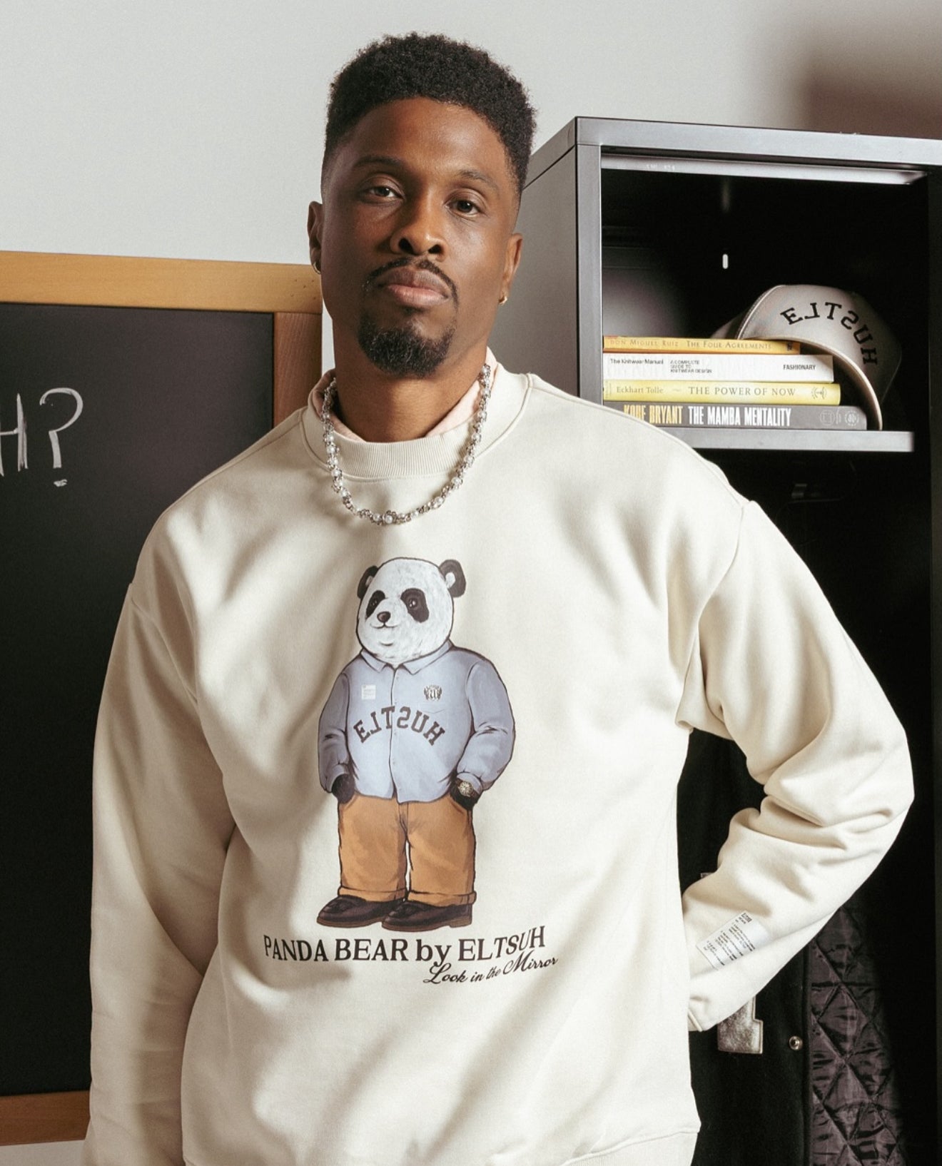 Freshwater Pearl Steel Baroque Chain Necklace - GRISÉ NYC 3