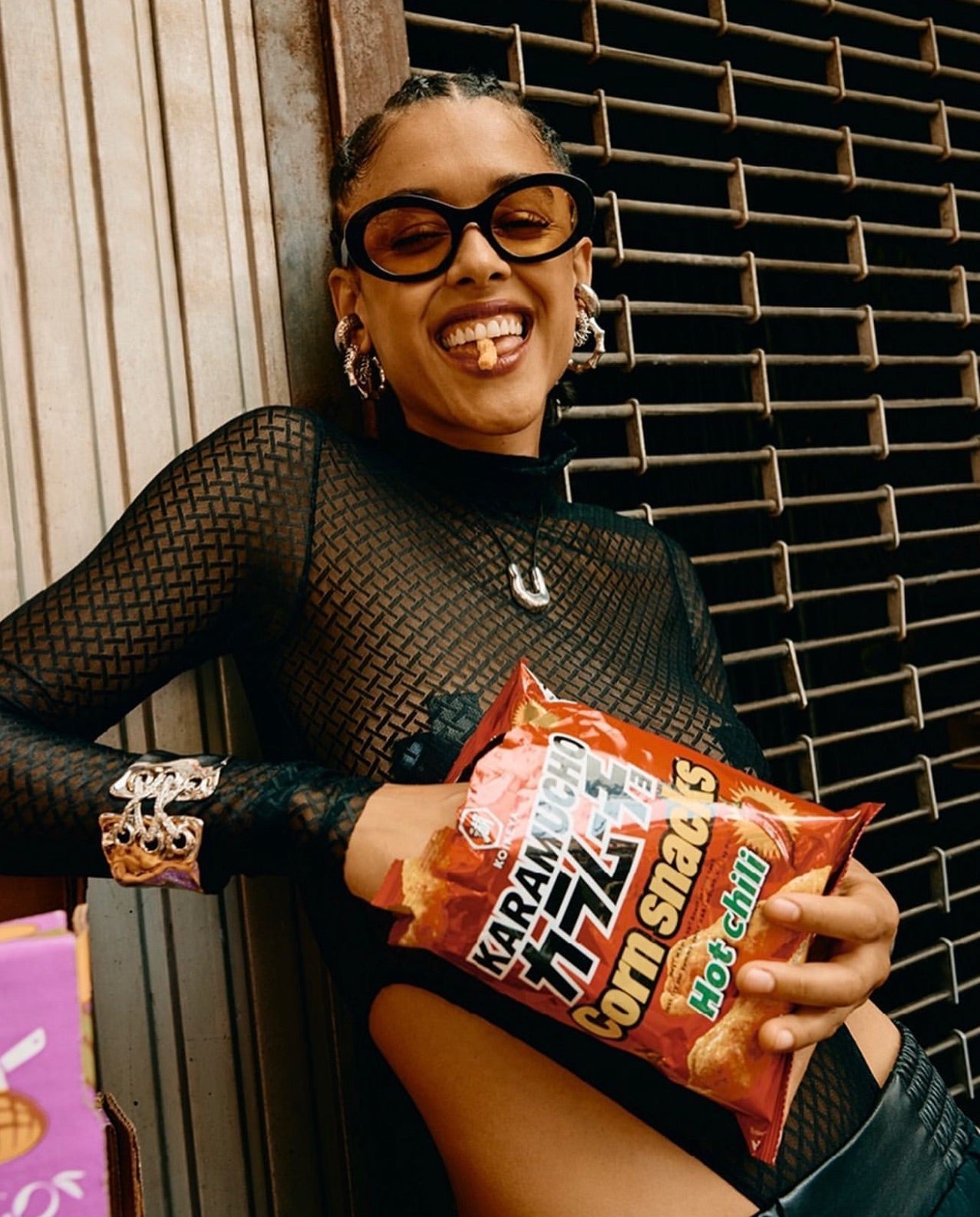 Chunky Crater Steel Ear Cuff Set - GRISÉ NYC 3