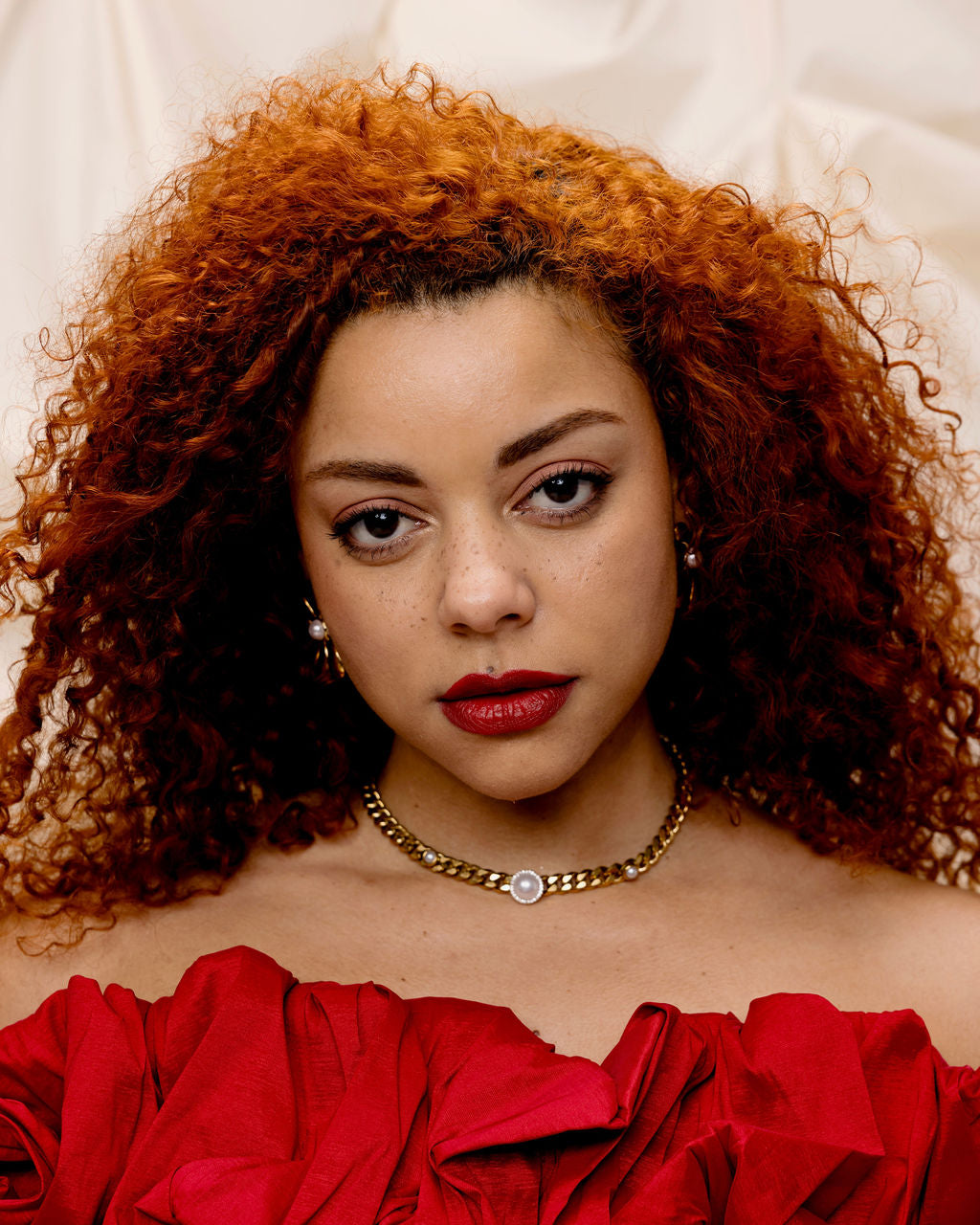 Diamante Pearl 18k Gold Cuban Necklace - GRISÉ NYC 5