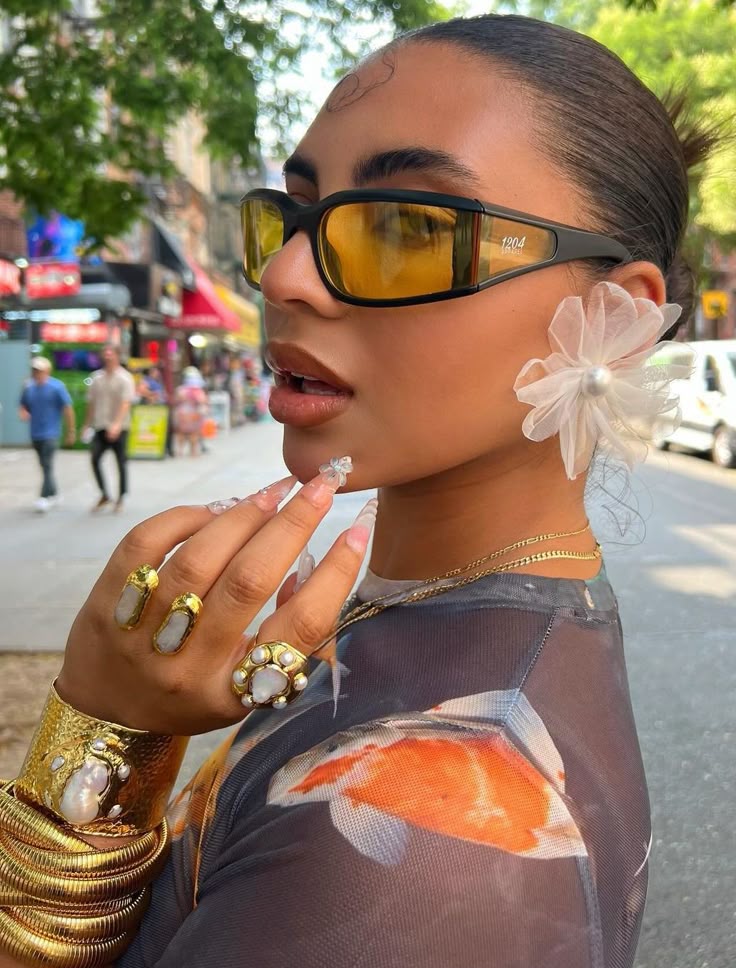 Baroque Pearl Double Pill Ring