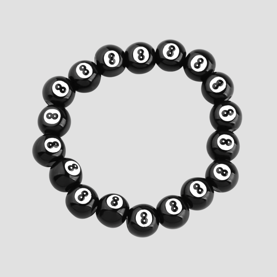 8-Ball Bead Bracelet 🎱 - GRISÉ NYC 1