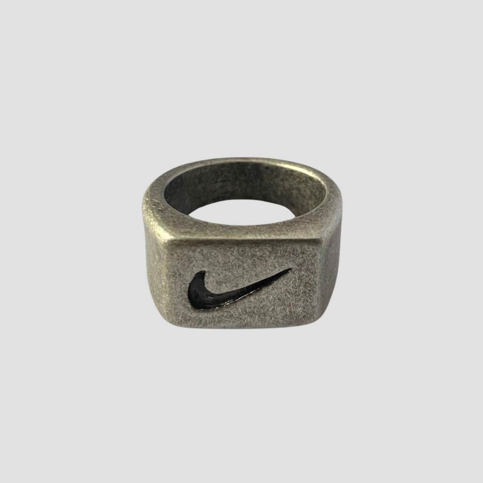 Just Do It Stainless Steel Ring - Vintage Grey - GRISÉ NYC 1
