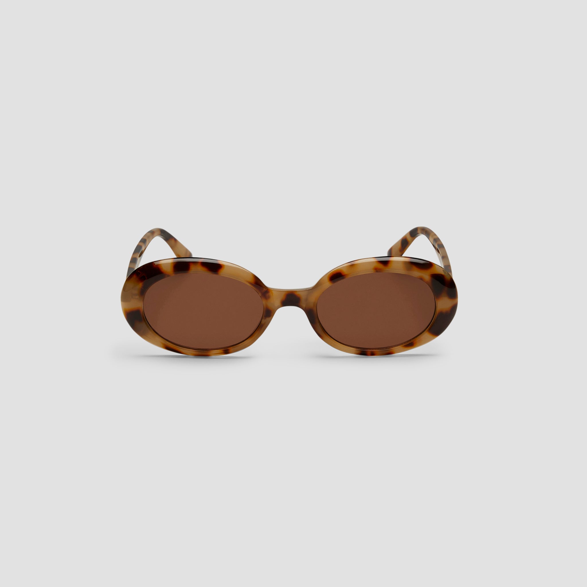 Retro Leopard Round Sunglasses - GRISÉ NYC 1