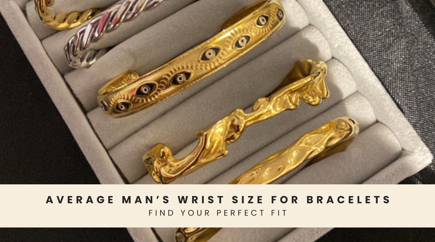Average Man’s Wrist Size for Bracelets