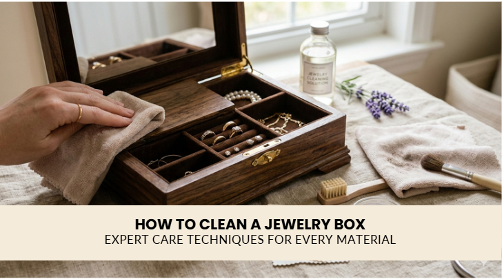How to Clean a Jewelry Box: Expert Care Techniques for Every Material