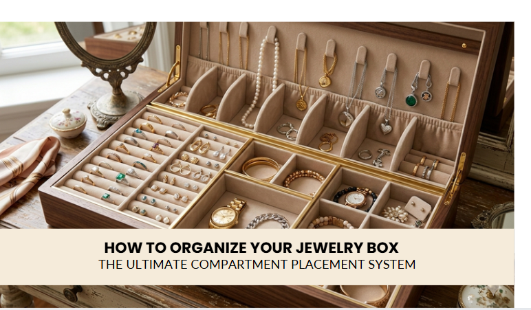 How to Organize Your Jewelry Box: The Ultimate Compartment Placement System