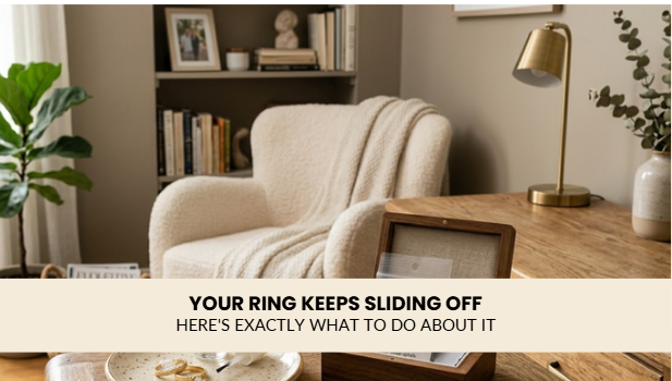 Your Ring Keeps Sliding Off — Here's Exactly What to Do About It