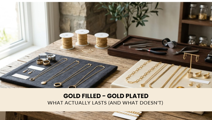 Gold Filled vs Gold Plated: What Actually Lasts (And What Doesn't)