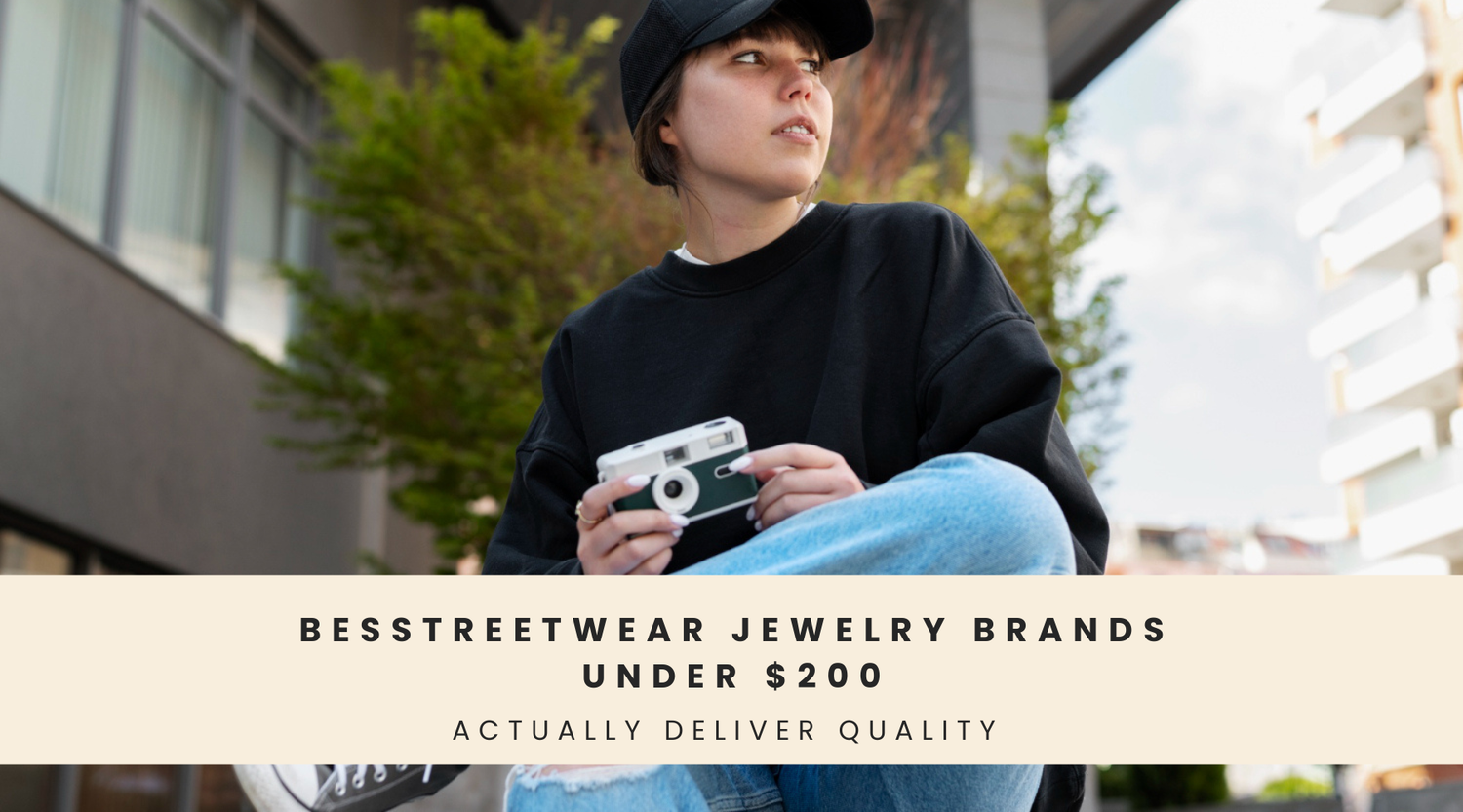 Streetwear Jewelry Brands Under $200
