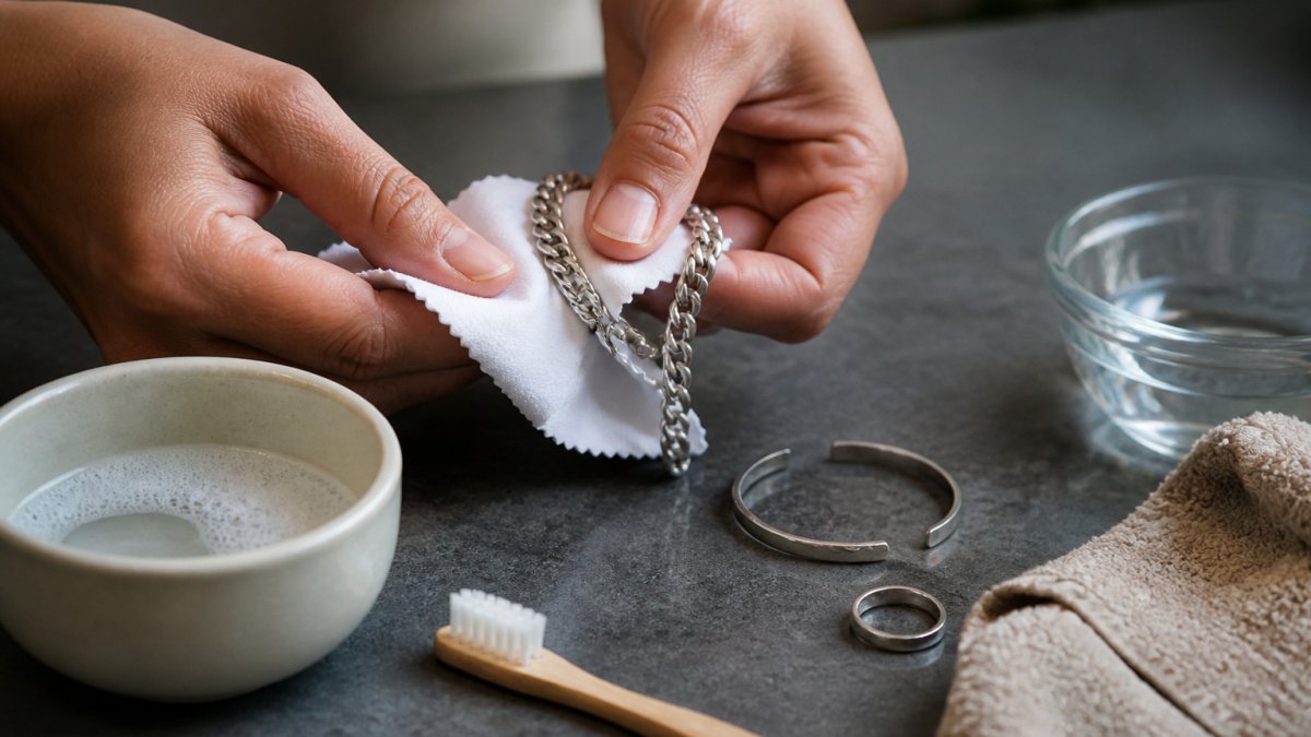 How to Clean Stainless Steel Jewelry