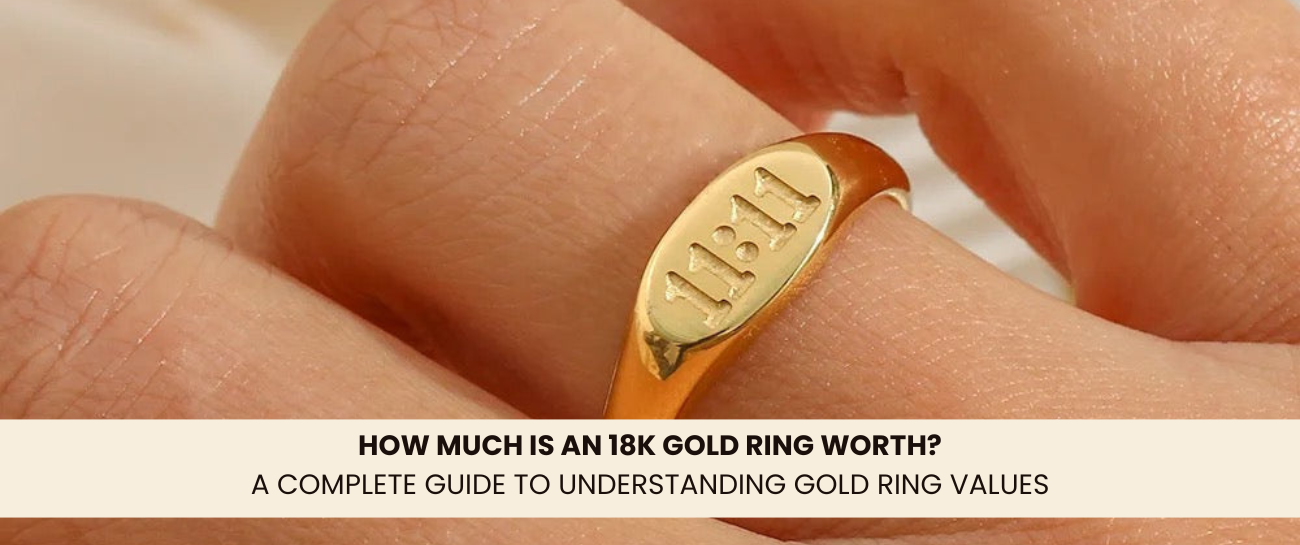 How Much Is an 18K Gold Ring Worth?