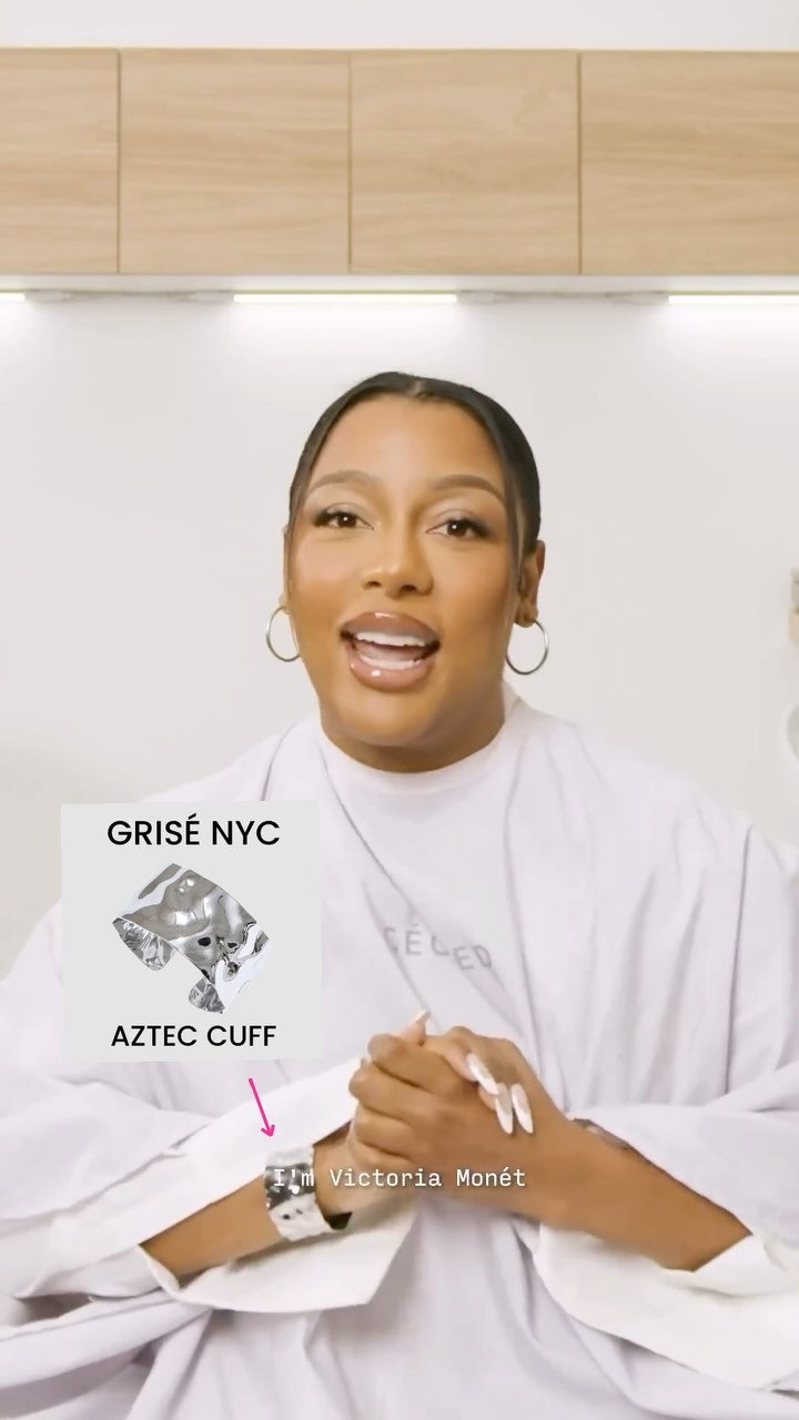 Victoria Monét wearing GRISÉ NYC jewelry
