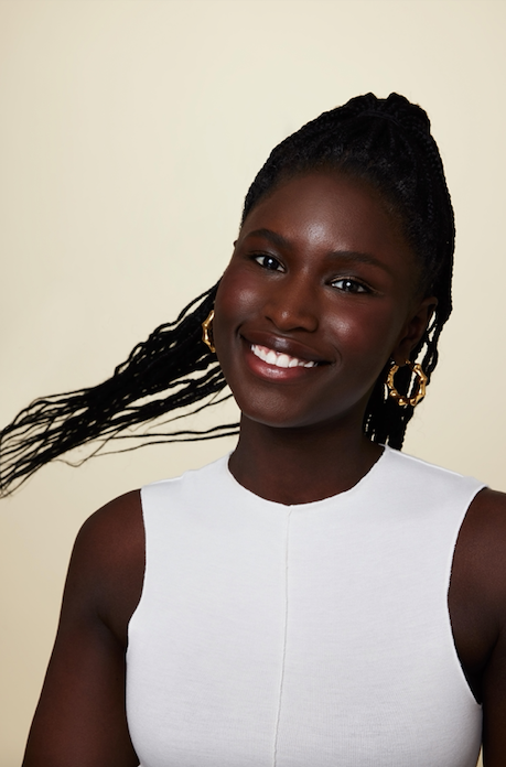 Bamboo 18k Gold Plated Hoop Earrings