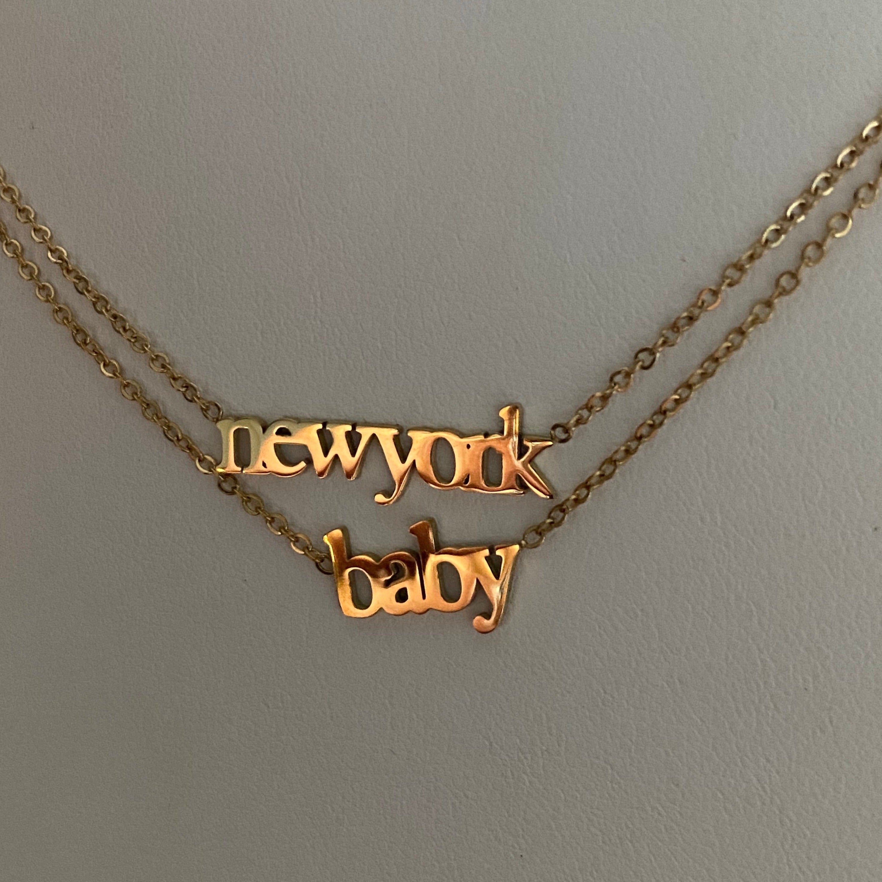 Dainty ‘Baby’ Necklace