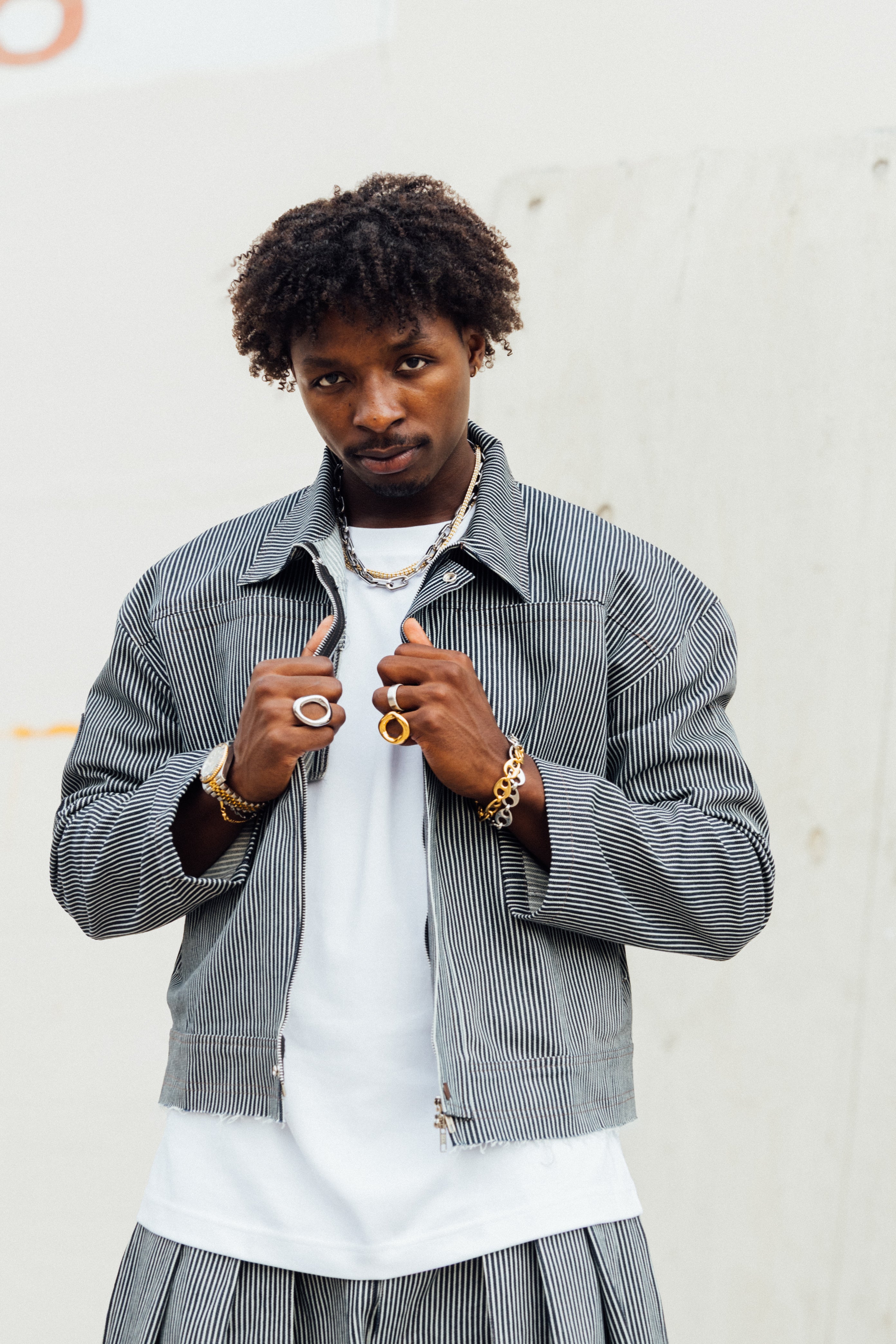 XL Oblong Stainless Steel Ring - GRISÉ NYC 10