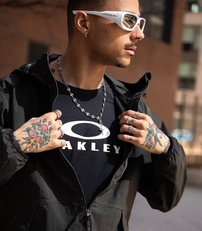 Mariner Link Cross Pendant Stainless Steel Necklace - GRISÉ NYC 3