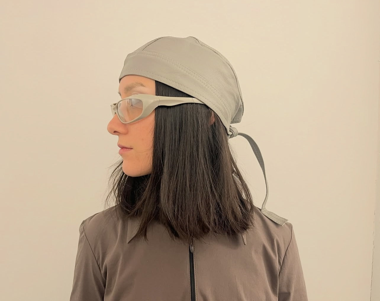 Futuristic Grey Sunglasses