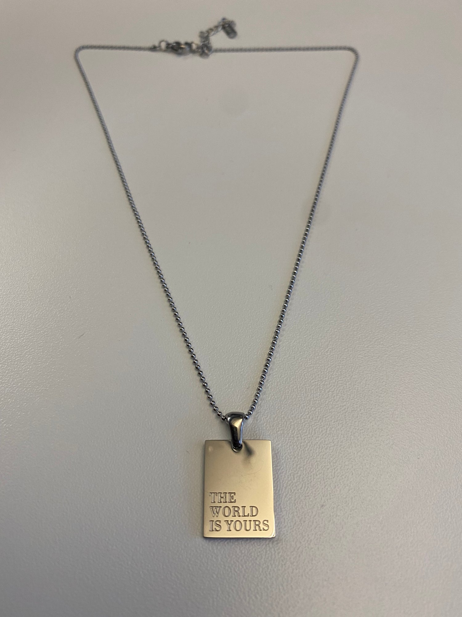 THE WORLD IS YOURS Necklace - GRISÉ NYC 3
