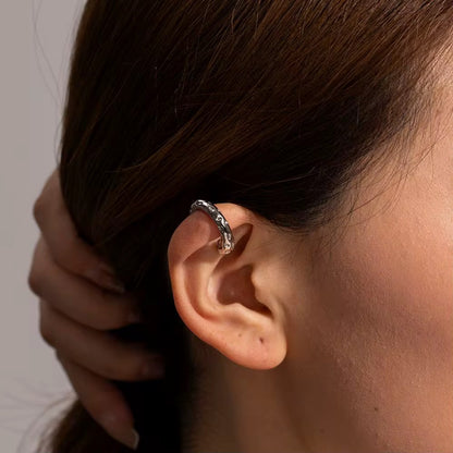 Rugged Stainless Steel Ear Cuff Set - GRISÉ NYC 3