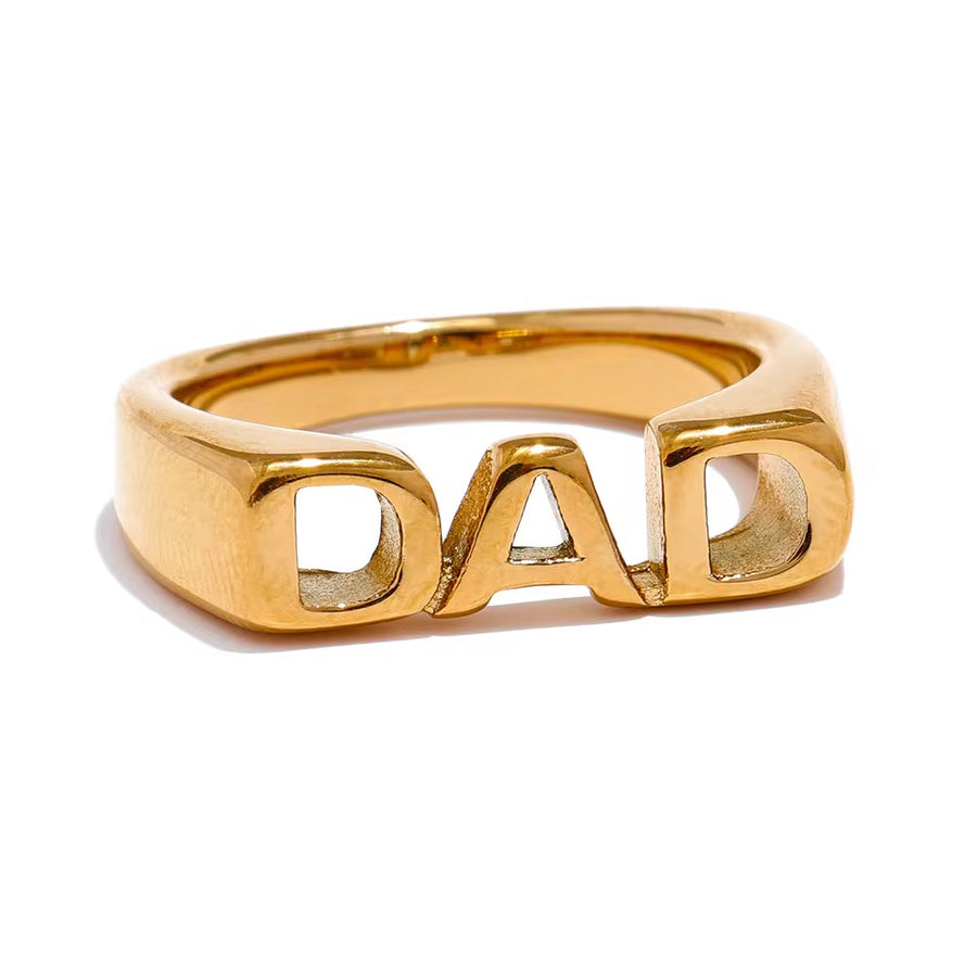 Family Ties 18k Gold Plated Ring Collection