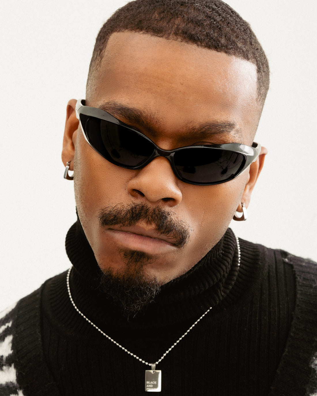 Futuristic Black Sunglasses