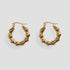 Mini Bamboo 18k Gold Hoop Earrings - GRISÉ NYC 1