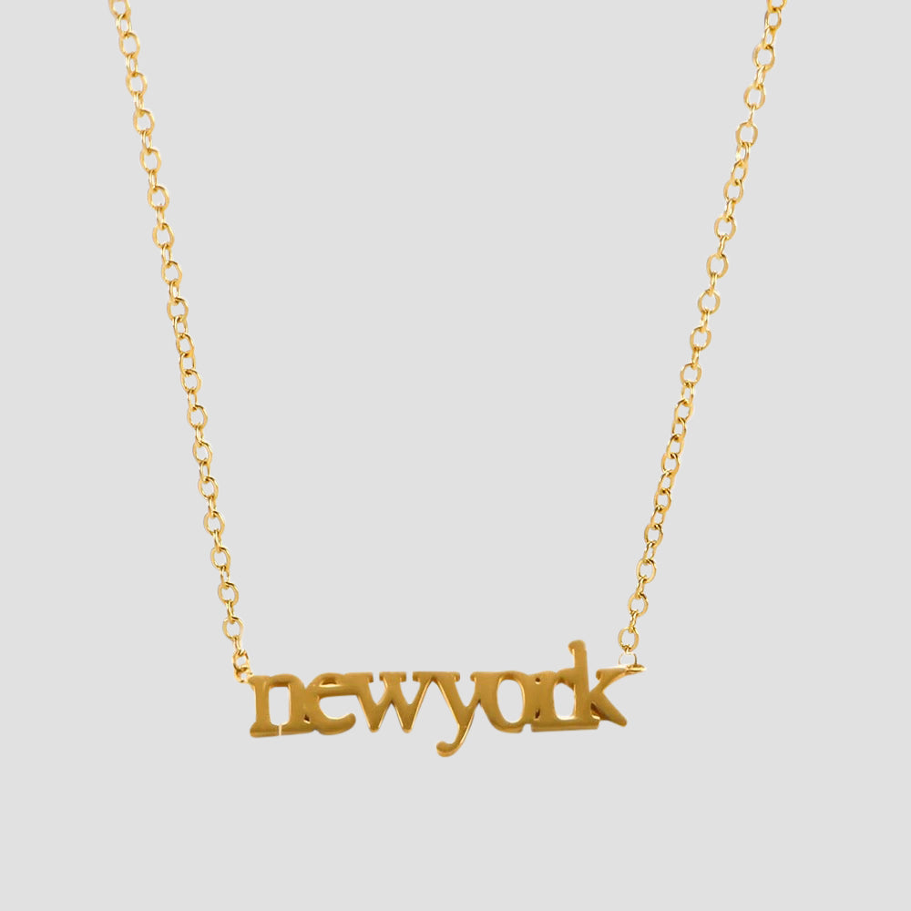 NEWYORK Necklace - Gold