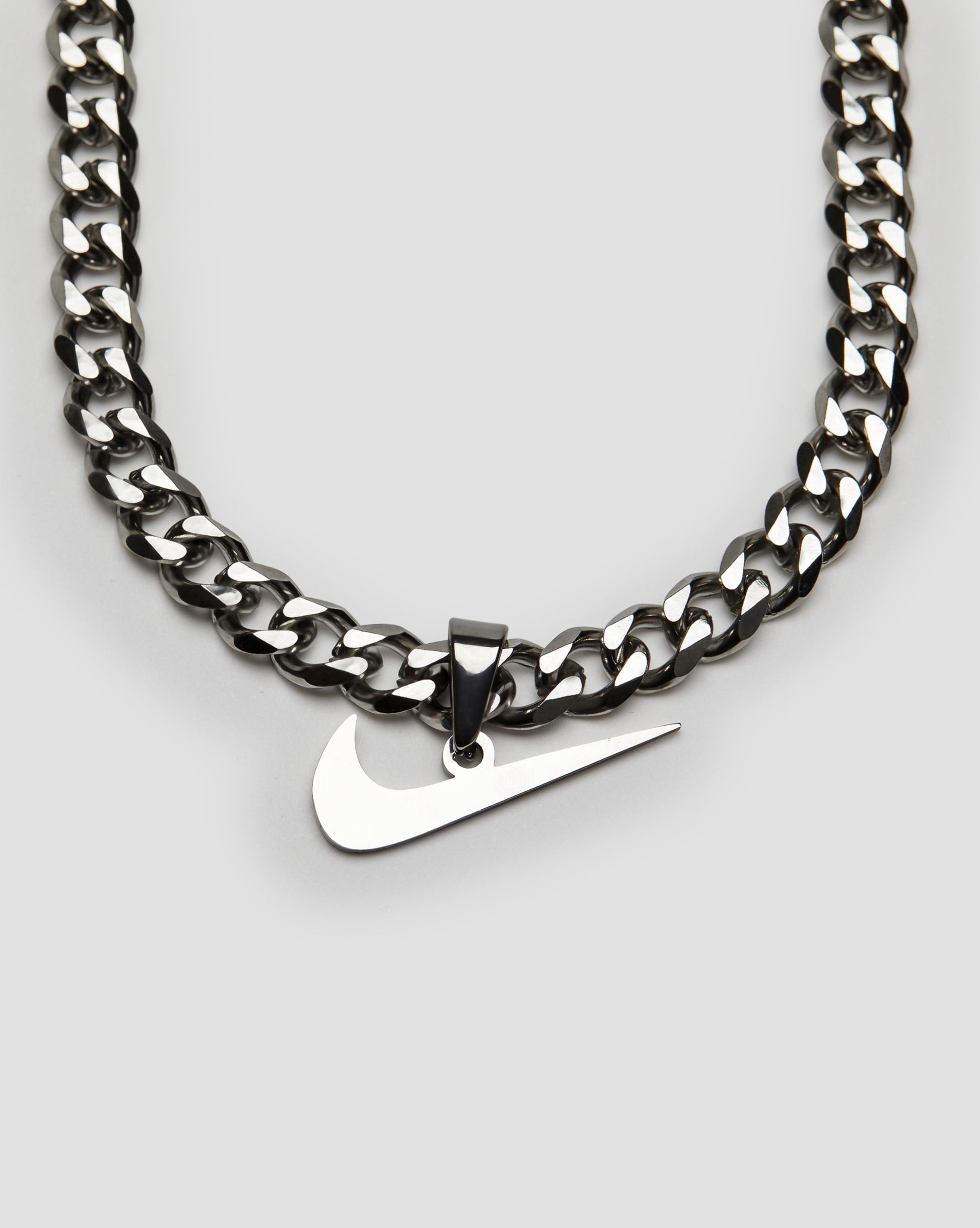 Urban Cubic Link Necklace-grise-nyc.com