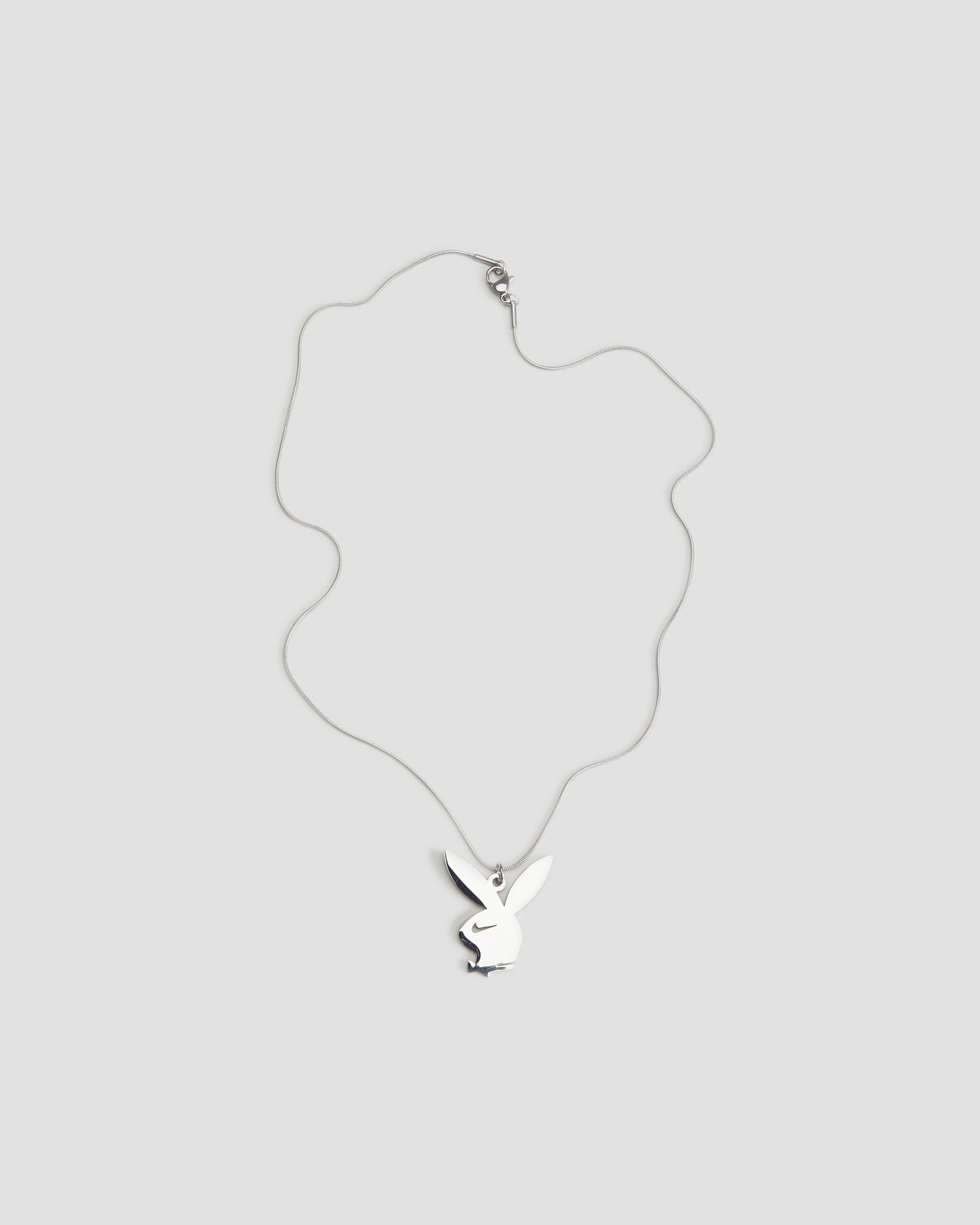 Just Do It x Bunny Necklace - Silver