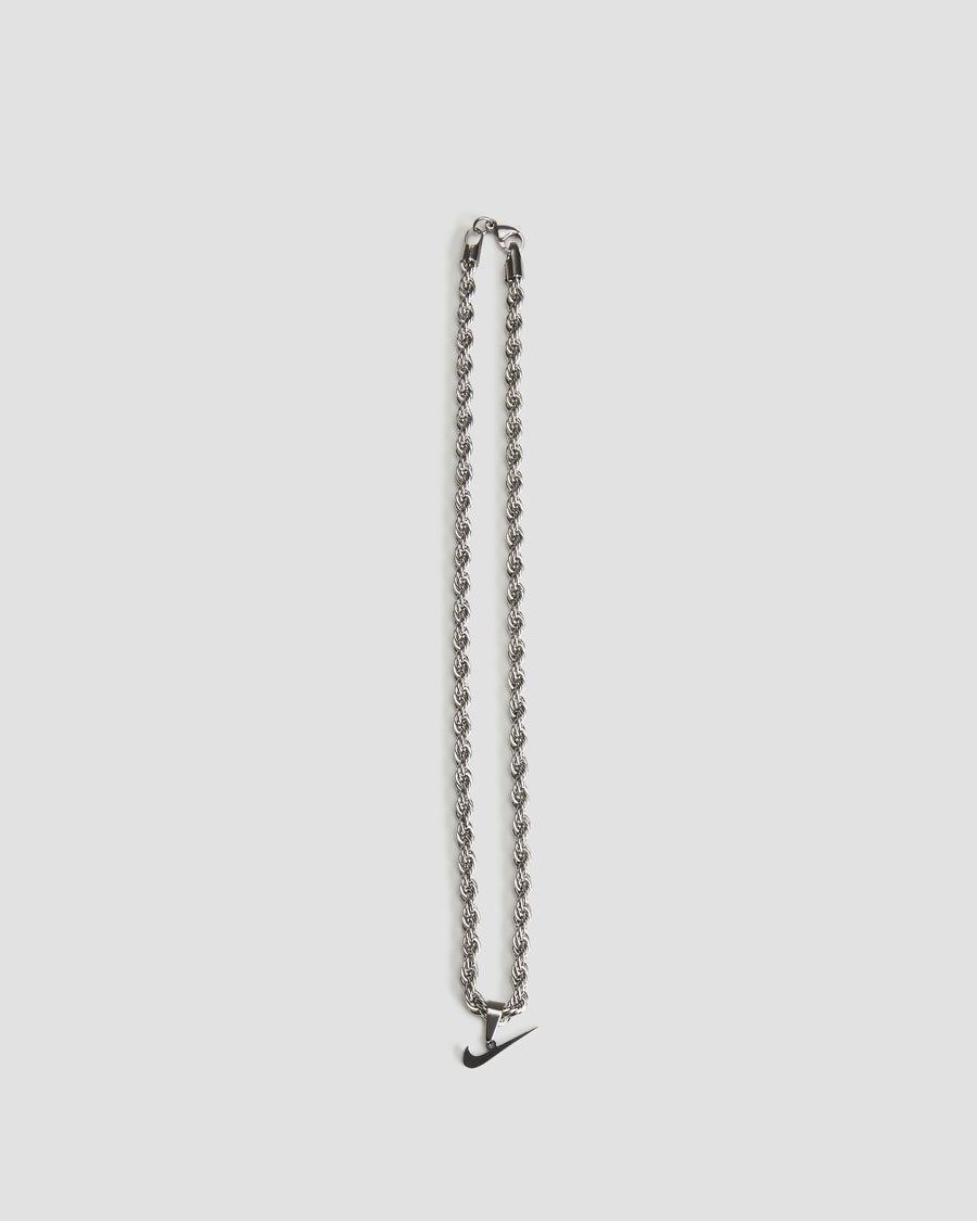 Just Do It Steel Rope Necklace