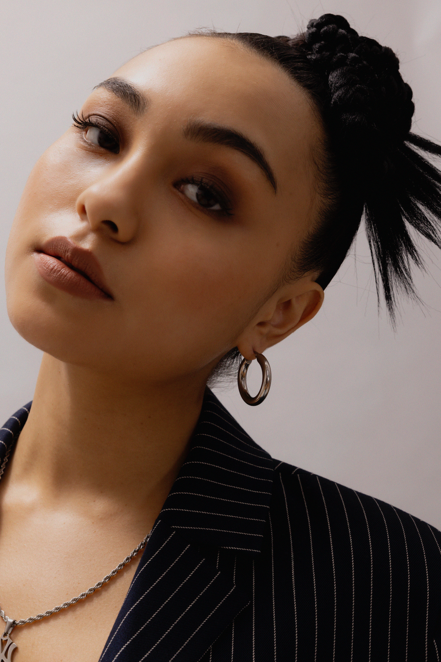 Large Stainless Steel Hoop Earrings - 30 mm