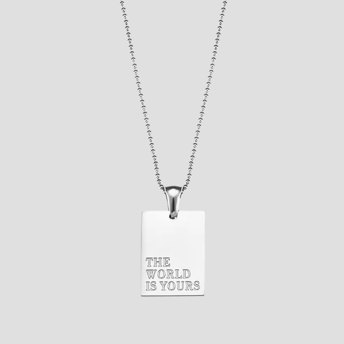 THE WORLD IS YOURS Necklace