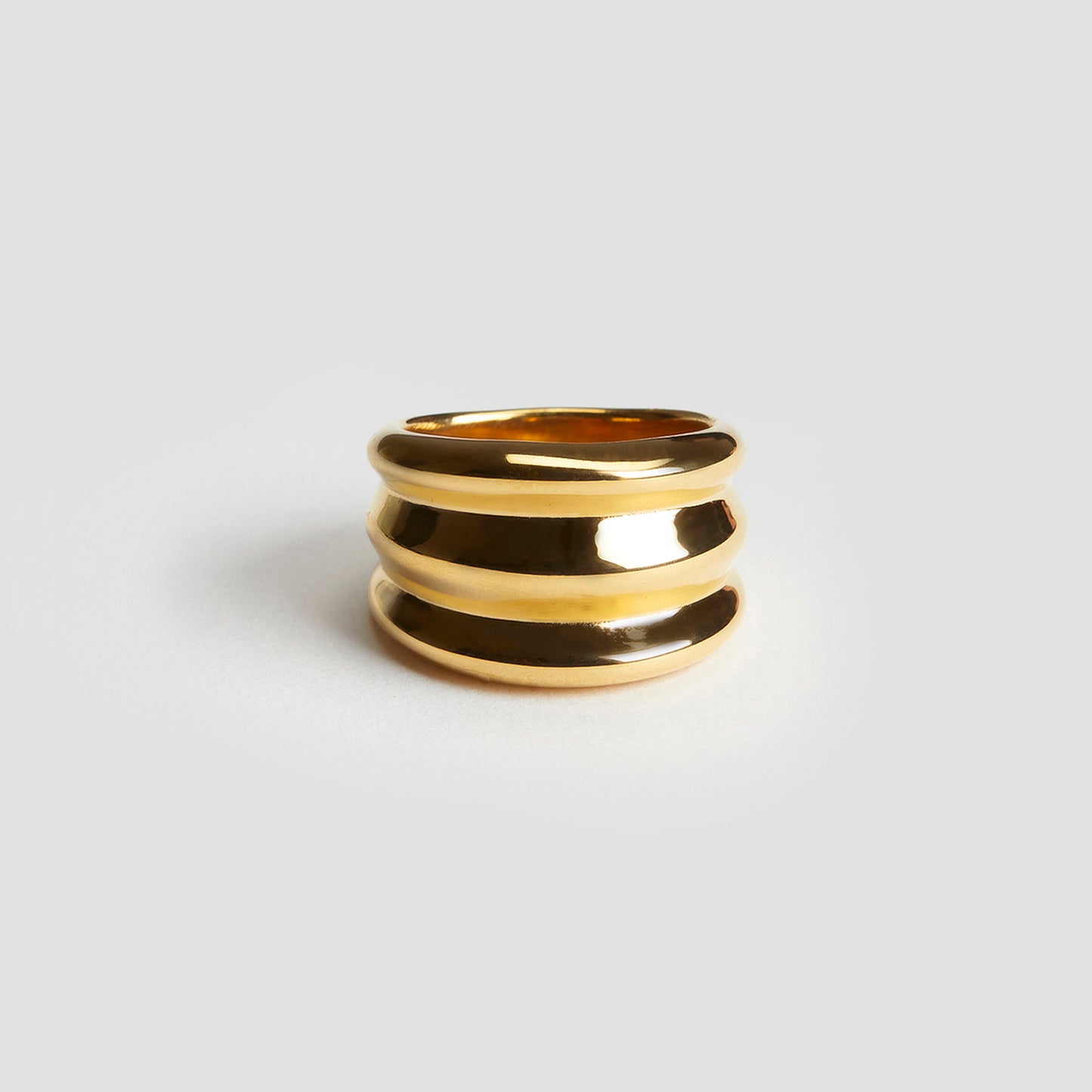 Triple Band Ring - Gold