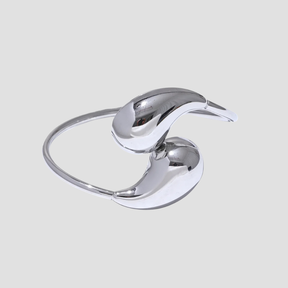 Teardrop Stainless Steel Bracelet