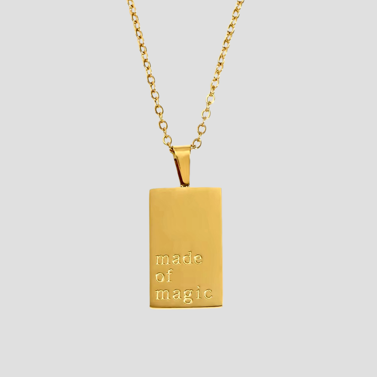 Made Of Magic gold pendant necklace by GRISÉ NYC