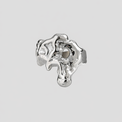 Liquid Silver Ring