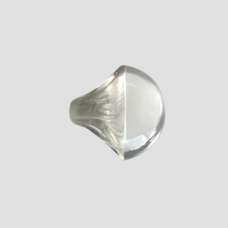XL Cloud Resin Ring by GRISÉ NYC