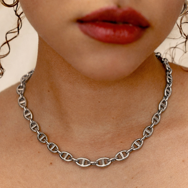 Mariner Link Stainless Steel Necklace | GRISÉ NYC